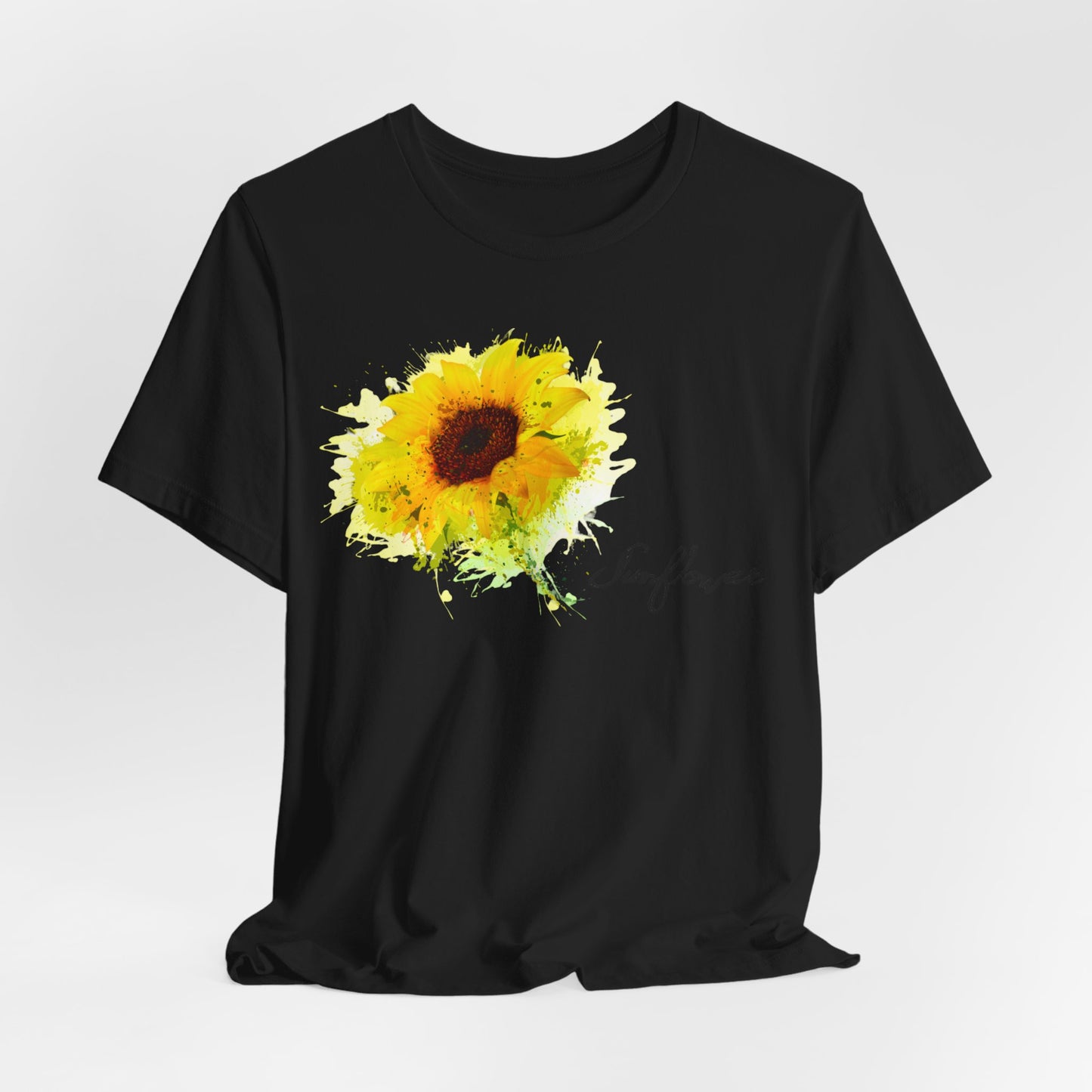 Sunflower Women's Crew Neckline Short Sleeve Tee, Summer Clothes Women, Women's Clothing, Women's Top for casual wear, Unisex, Men and Women Jersey Short Sleeve Tee.