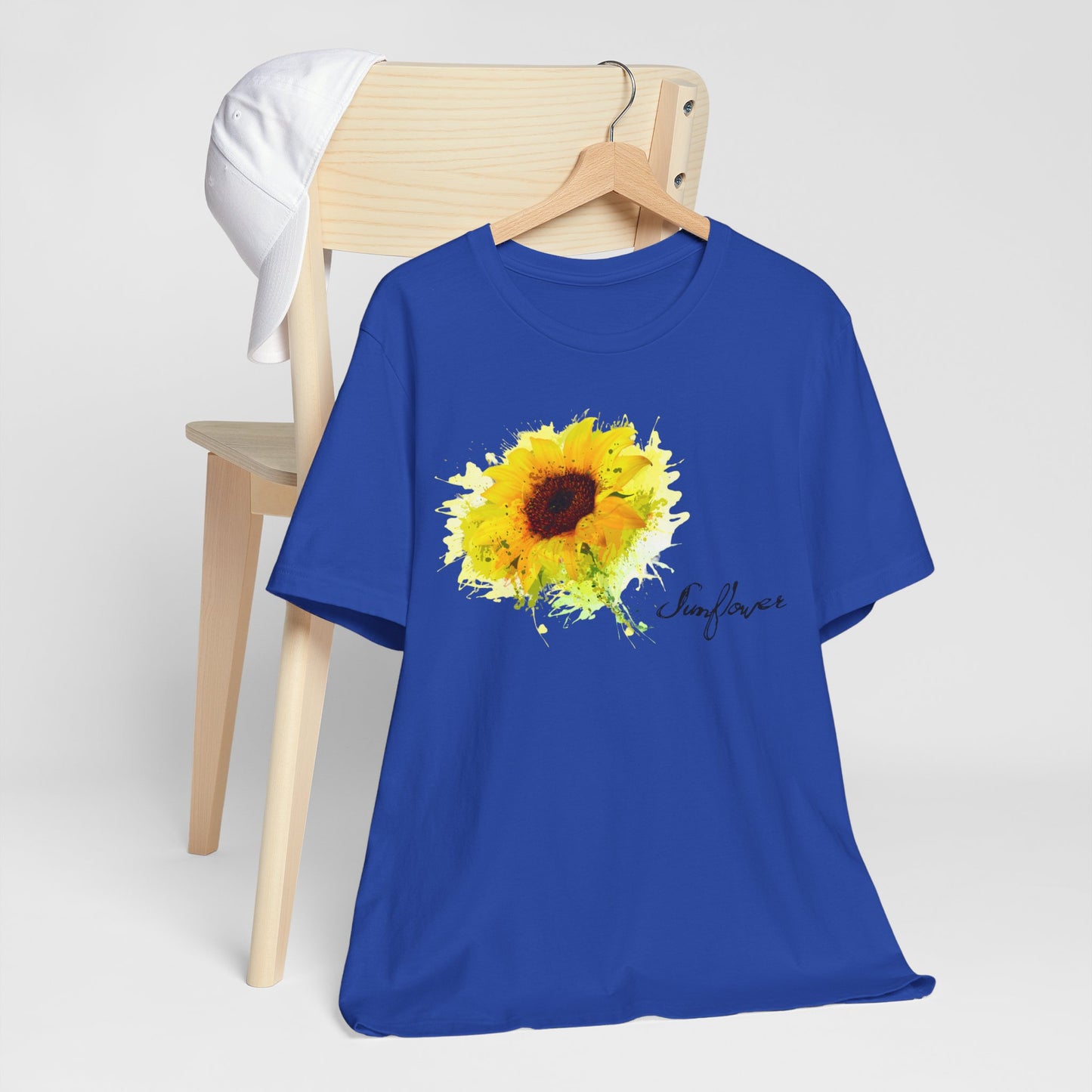 Sunflower Women's Crew Neckline Short Sleeve Tee, Summer Clothes Women, Women's Clothing, Women's Top for casual wear, Unisex, Men and Women Jersey Short Sleeve Tee.