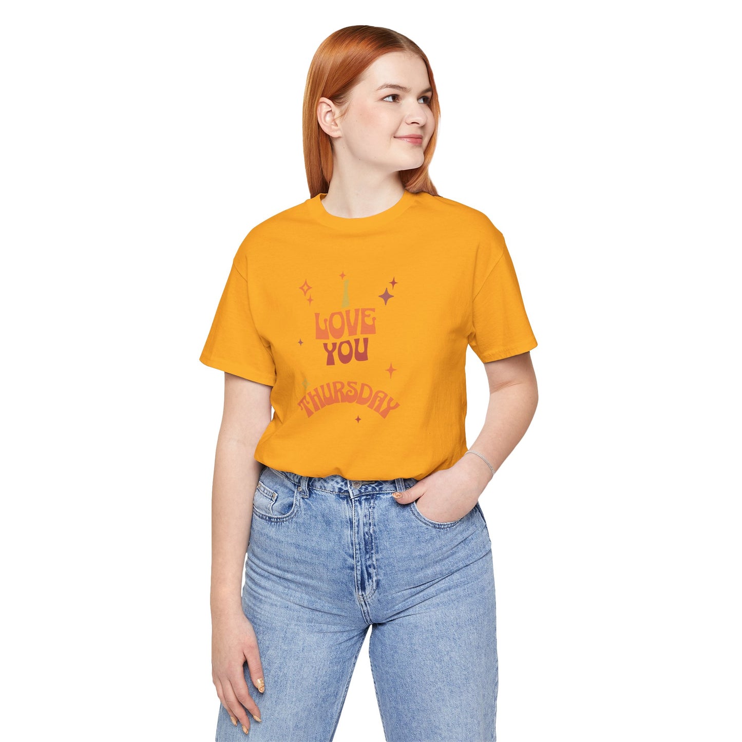 Women's Letter Print Round Neck Tee, Summer Clothes Women, Short Sleeve Crew Neck T-Shirt for Summer, Women's Clothing, Women's Top for casual wear, Unisex, Men and Women Jersey Short Sleeve Tee.