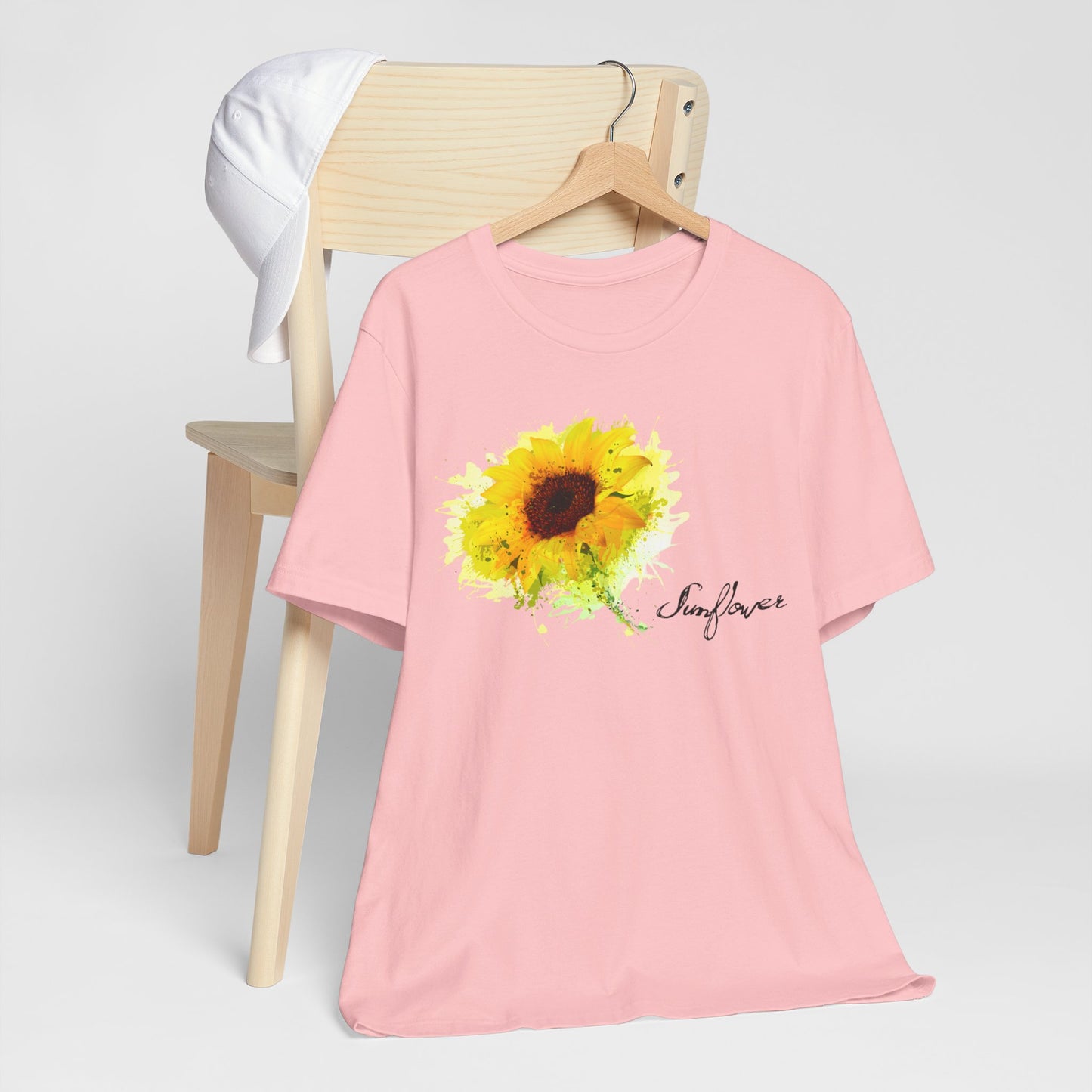 Sunflower Women's Crew Neckline Short Sleeve Tee, Summer Clothes Women, Women's Clothing, Women's Top for casual wear, Unisex, Men and Women Jersey Short Sleeve Tee.