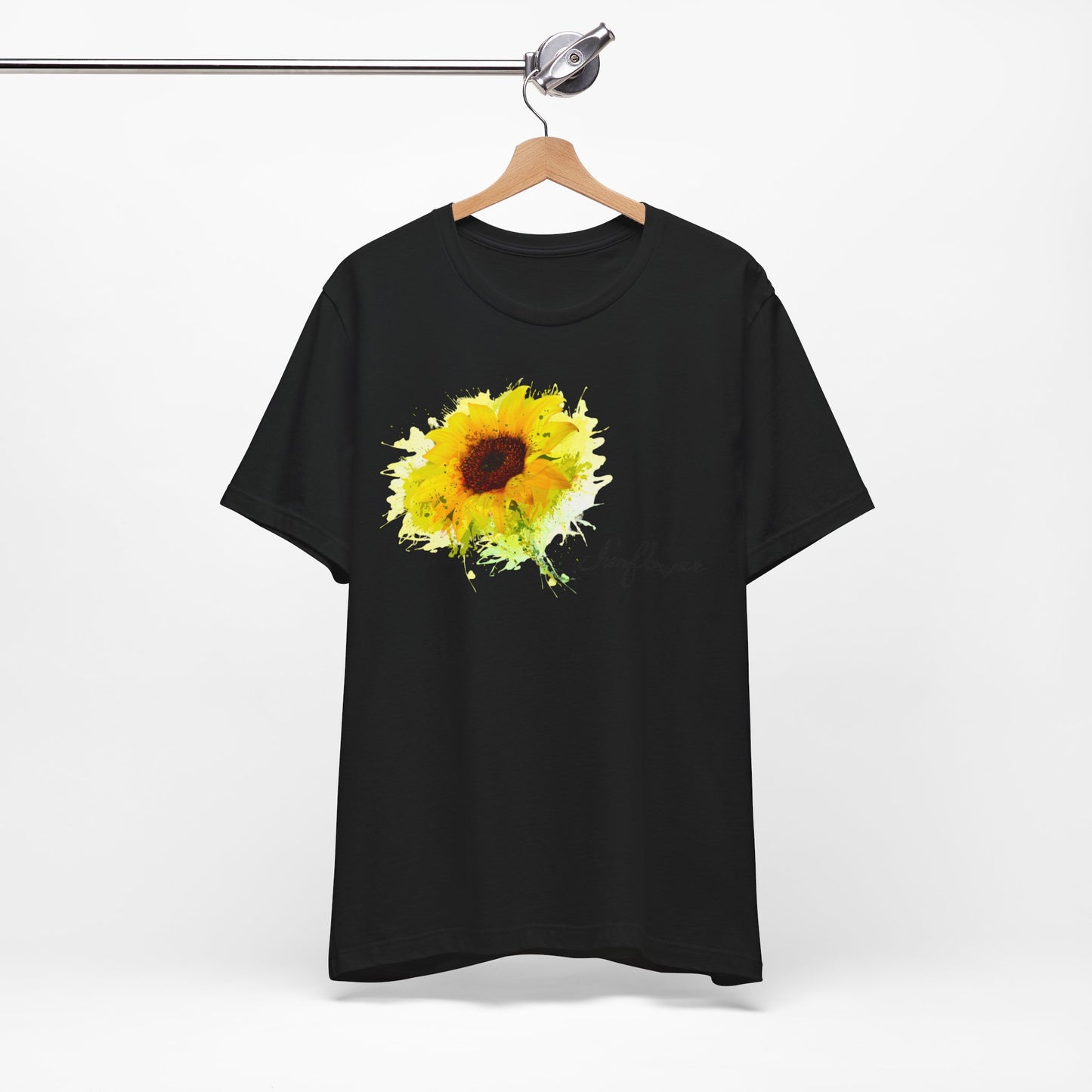 Sunflower Women's Crew Neckline Short Sleeve Tee, Summer Clothes Women, Women's Clothing, Women's Top for casual wear, Unisex, Men and Women Jersey Short Sleeve Tee.