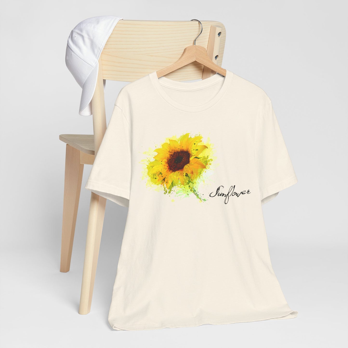 Sunflower Women's Crew Neckline Short Sleeve Tee, Summer Clothes Women, Women's Clothing, Women's Top for casual wear, Unisex, Men and Women Jersey Short Sleeve Tee.